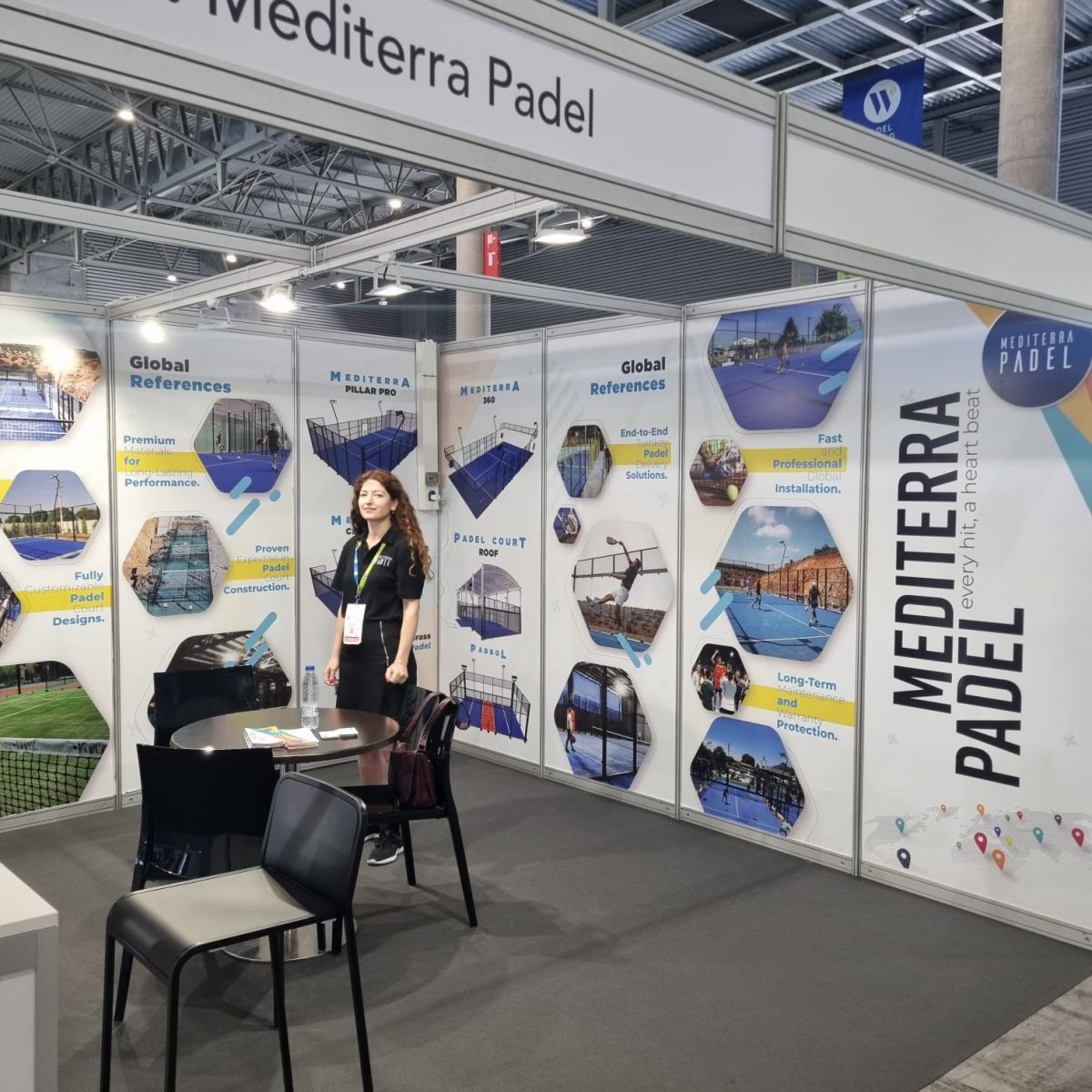 mediterra padel attends world padel summit