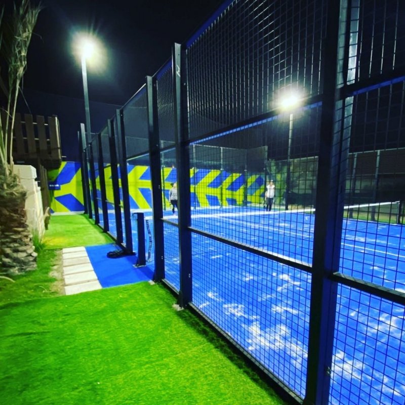 Padel Court Assembly in Bahrain