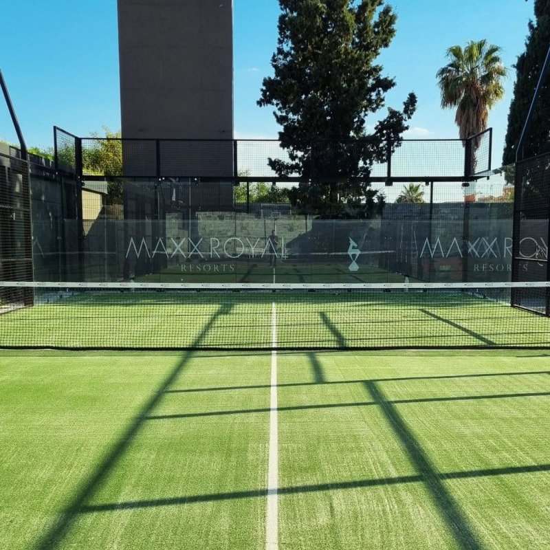 Maxx Royal Kemer Padel Kortu Projemiz