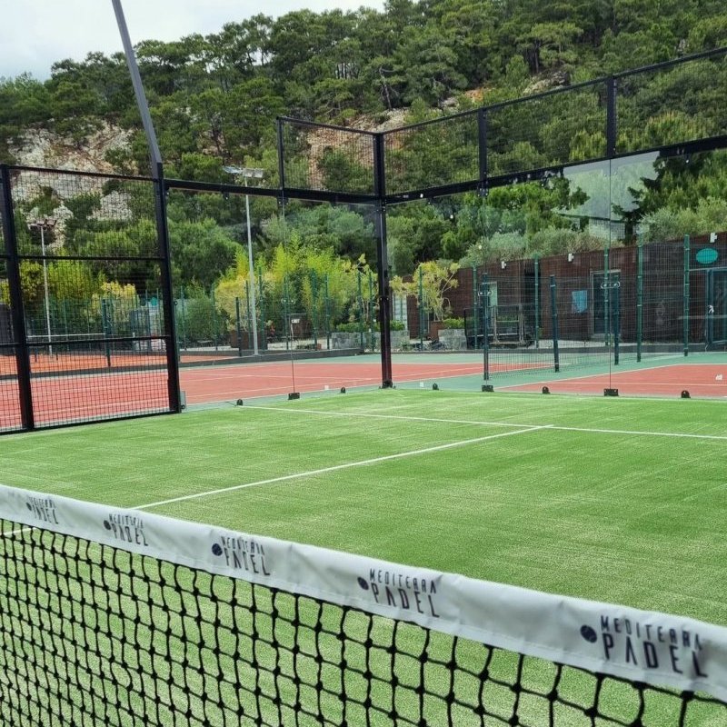Antalya Maxx Royal Kemer Resort Panoramic Padel Court Installation