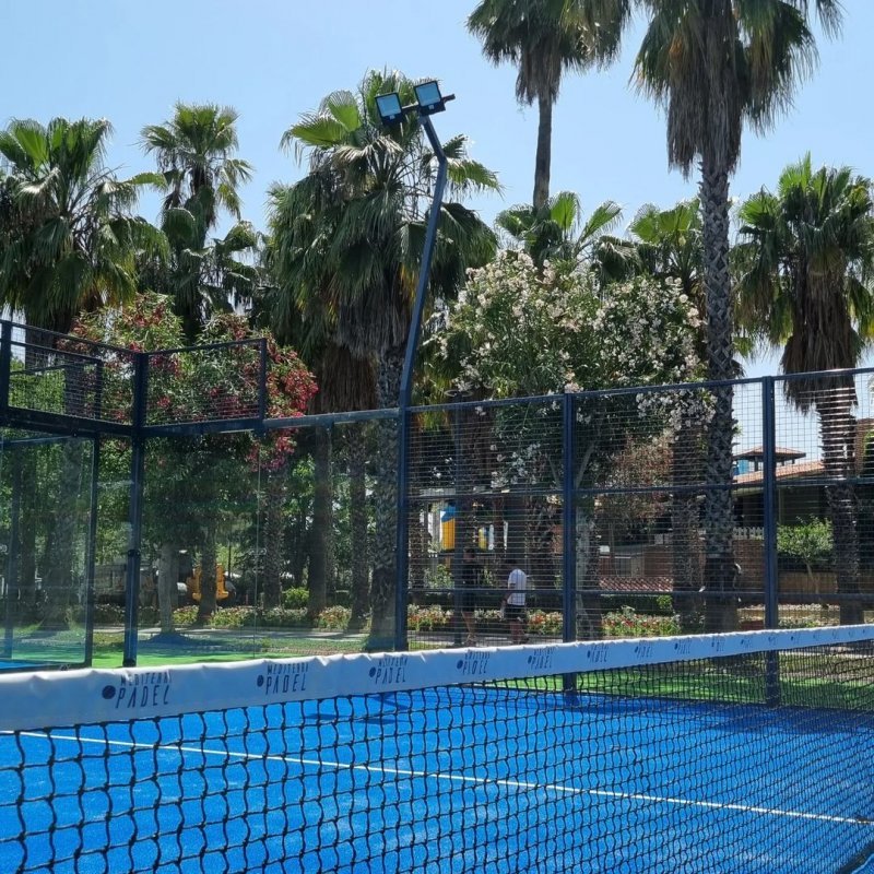 Panoramic Padel Court Project in Gloria Golf Resort Belek Antalya