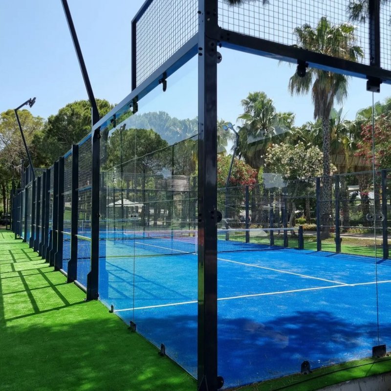 Panoramik Padel Kort Yapımı Gloria Golf Resort Belek