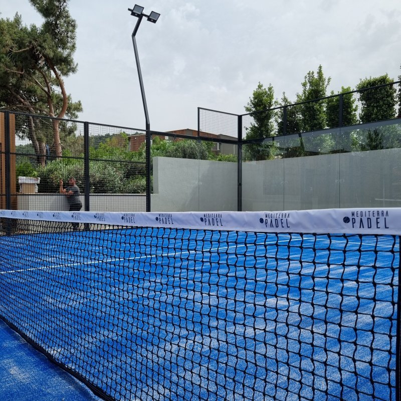 Maxx Royal Bodrum Resort Panoramik Padel Kortu Projemizi Tamamladık
