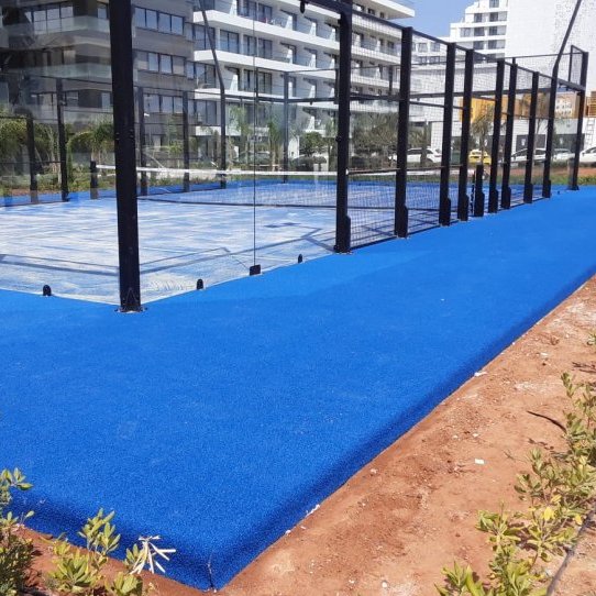 North Cyprus Padel Court Construction - Mediterra Padel