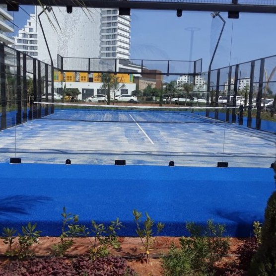 North Cyprus Padel Court Construction - Mediterra Padel
