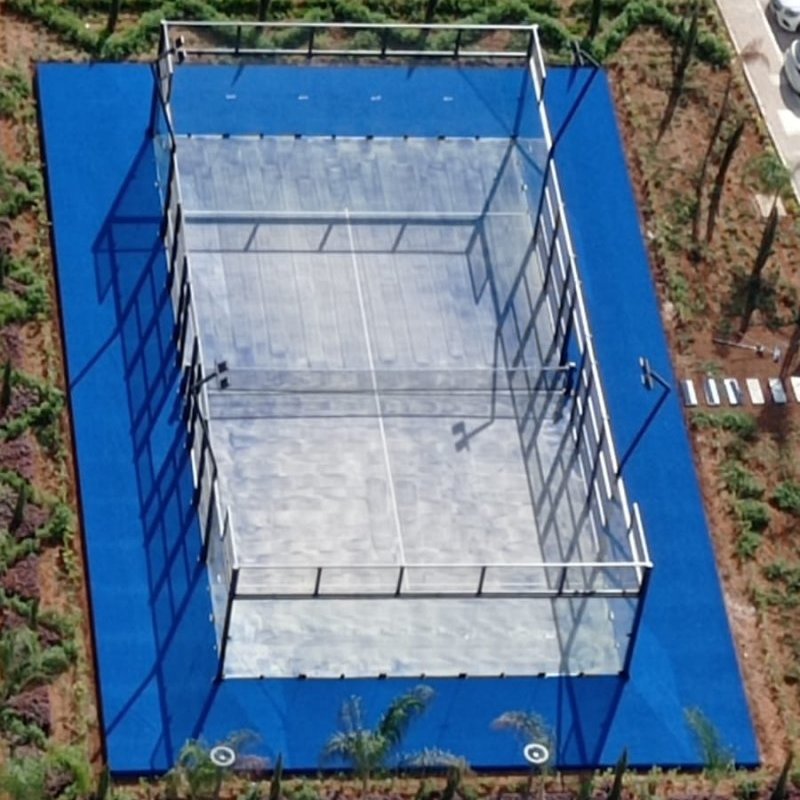 North Cyprus Padel Court Construction - Mediterra Padel