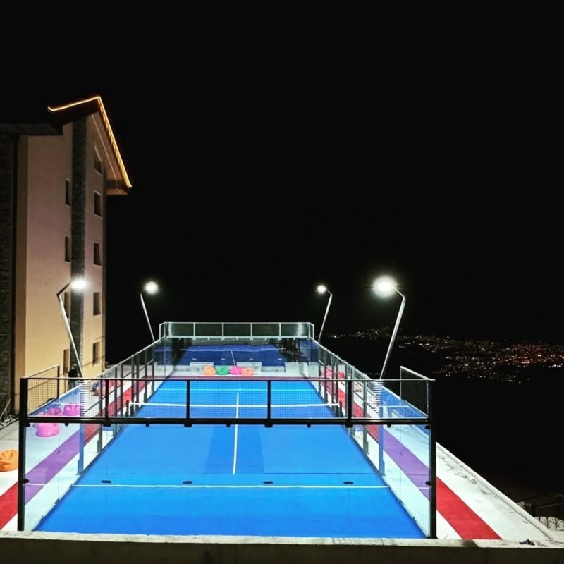Panoramic Padel Court Installation in Iraq