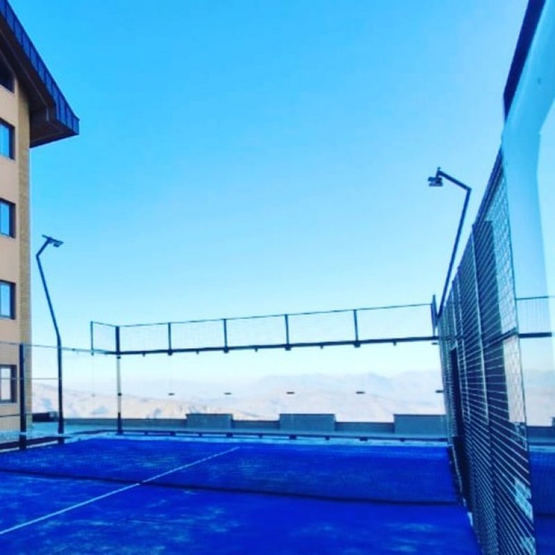 Panoramic Padel Court Installation in Iraq