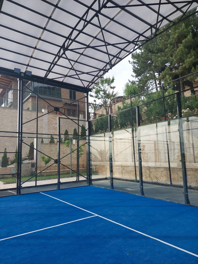 Padel Court Canopy Installation - Covered Padel Court 