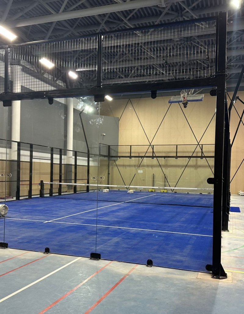 Russia Panoramic Padel Court Installed in Moscow