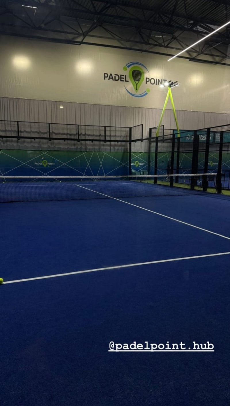 Ukraine Panoramic Padel Court Installation in Odessa for Padel Point Hub