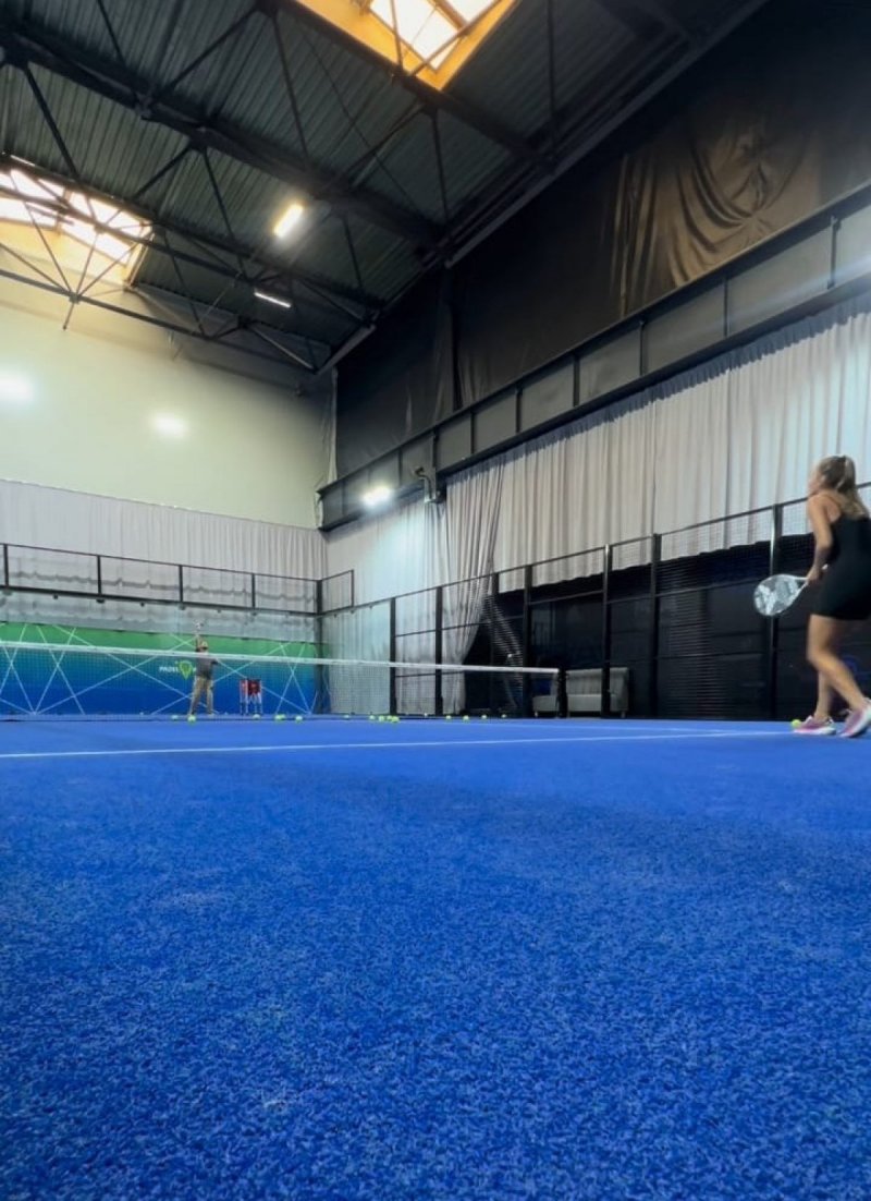 Ukraine Panoramic Padel Court Installation in Odessa for Padel Point Hub