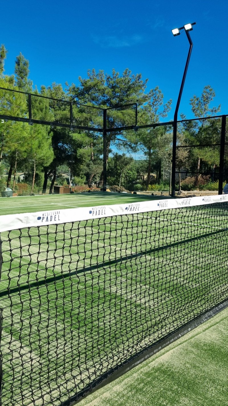 Panoramic Padel Court Installation at Key Urla Hotel - Mediterra Padel