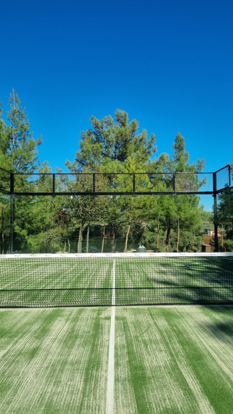 Panoramic Padel Court Installation at Key Urla Hotel - Mediterra Padel
