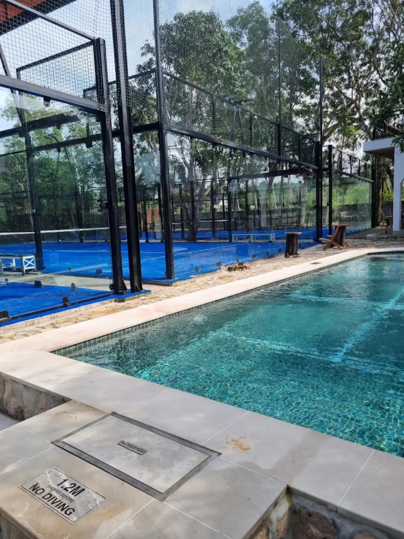 Vietnam 3 Panoramic Padel Courts Completed  for Padel Phu Quoc
