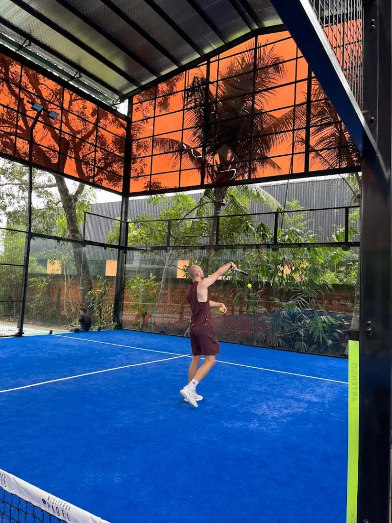 Vietnam 3 Panoramic Padel Courts Completed  for Padel Phu Quoc
