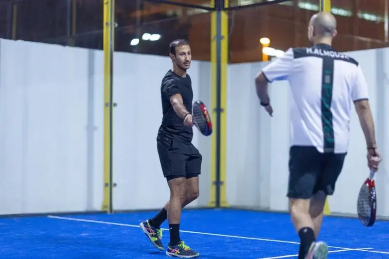 Terrain de padel classique